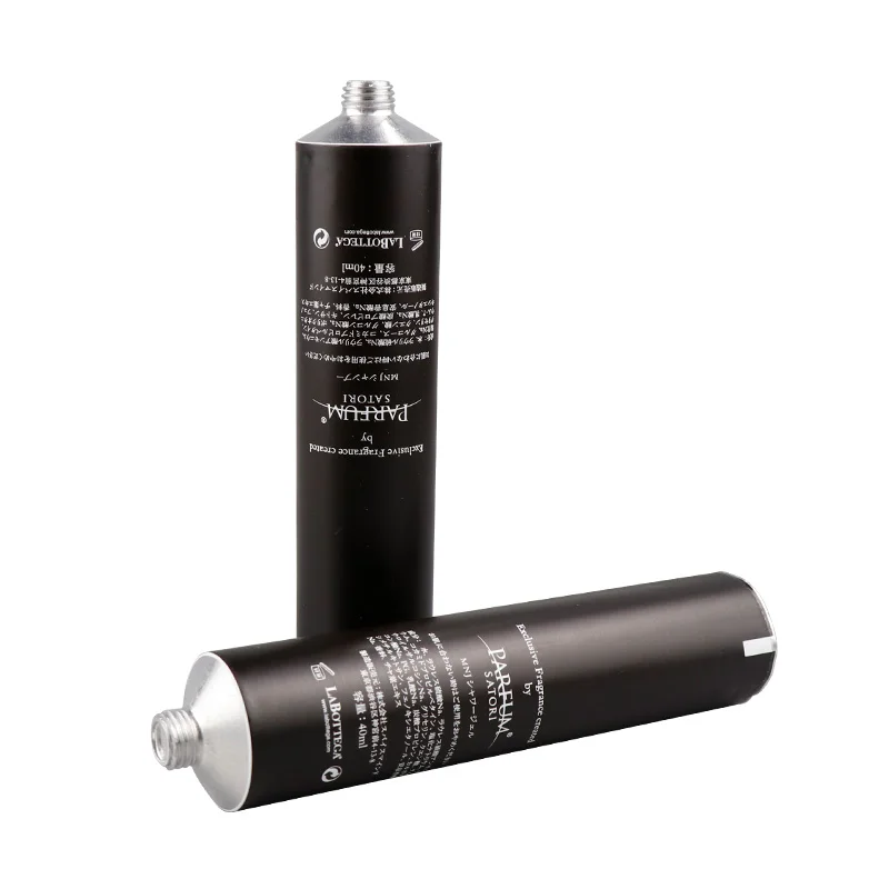 China products custom labeled soft hand cream tube cosmetic aluminum packaging tube