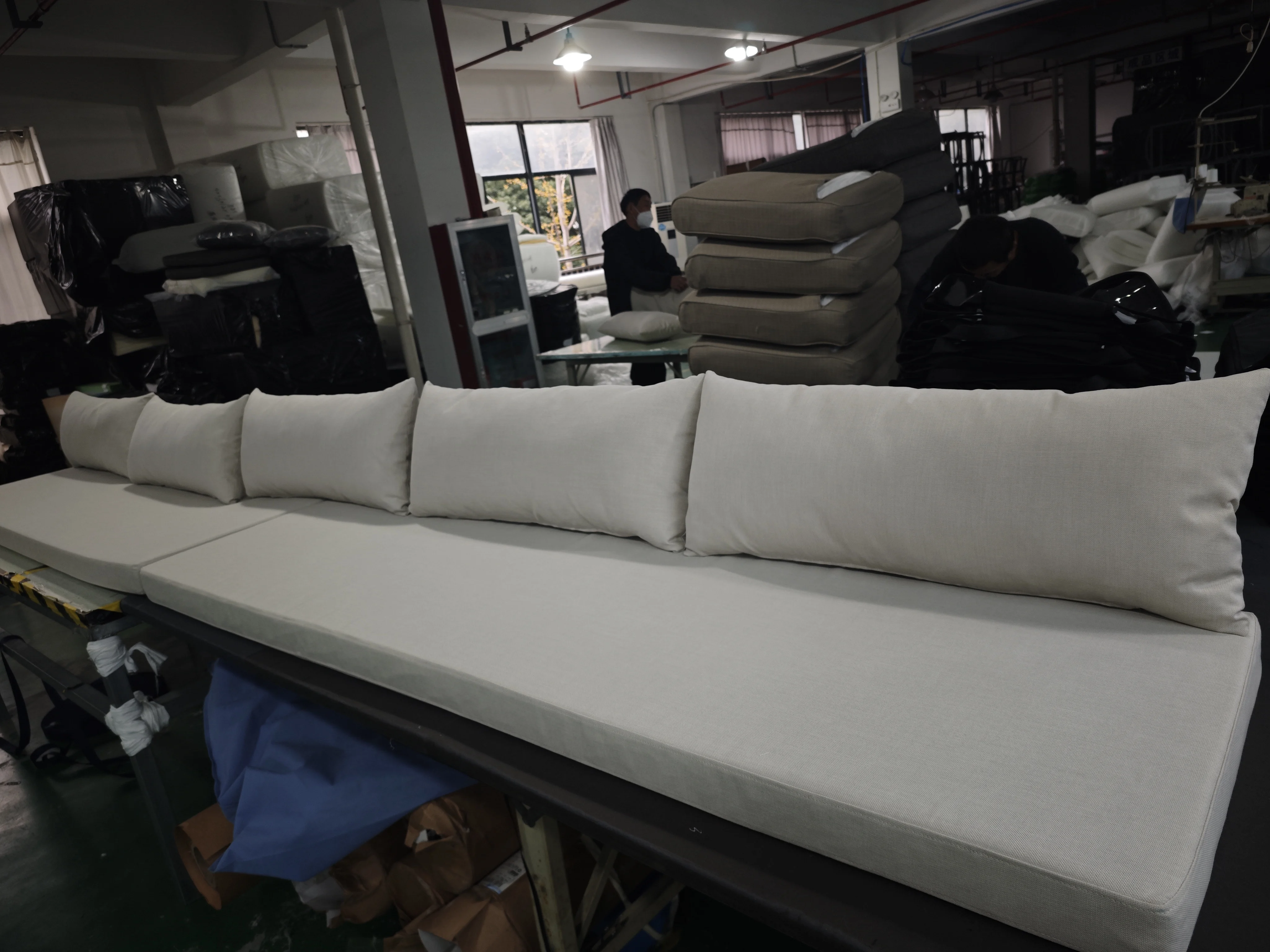 custom modern  outdoor seating  pillows & cushions mould uv and waterproof outdoor daybed cushions