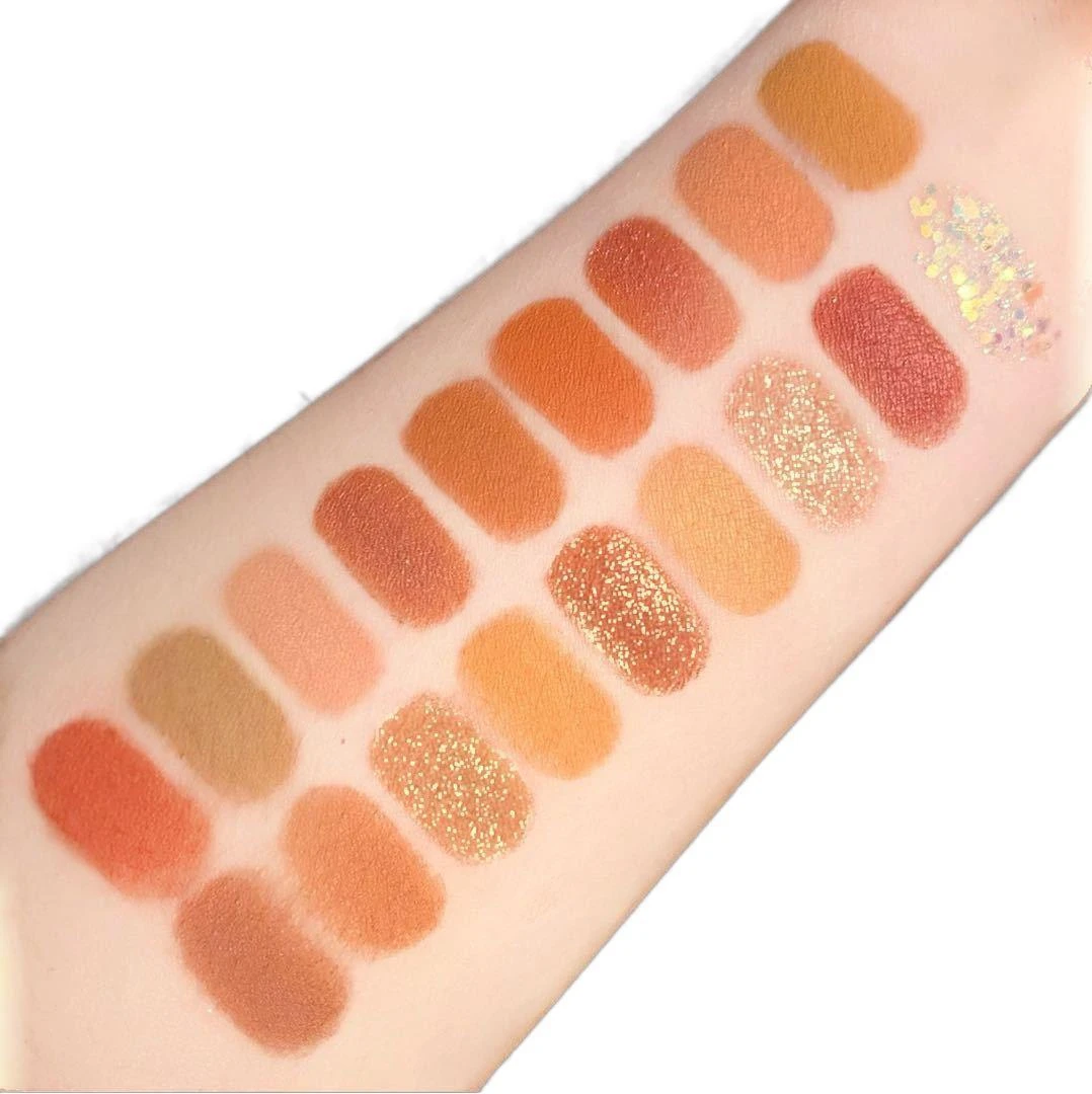 
Mugeleen More Than 18 Color Eyeshadow Powder Disk Environmentally Friendly Luminous Shimmer Type Eye Makeup Palette 