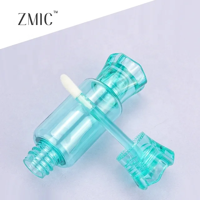 Candy lip gloss tubes13ml empty container AS material colorful blue purple yellow pretty lipgloss tube candy packaging for kid