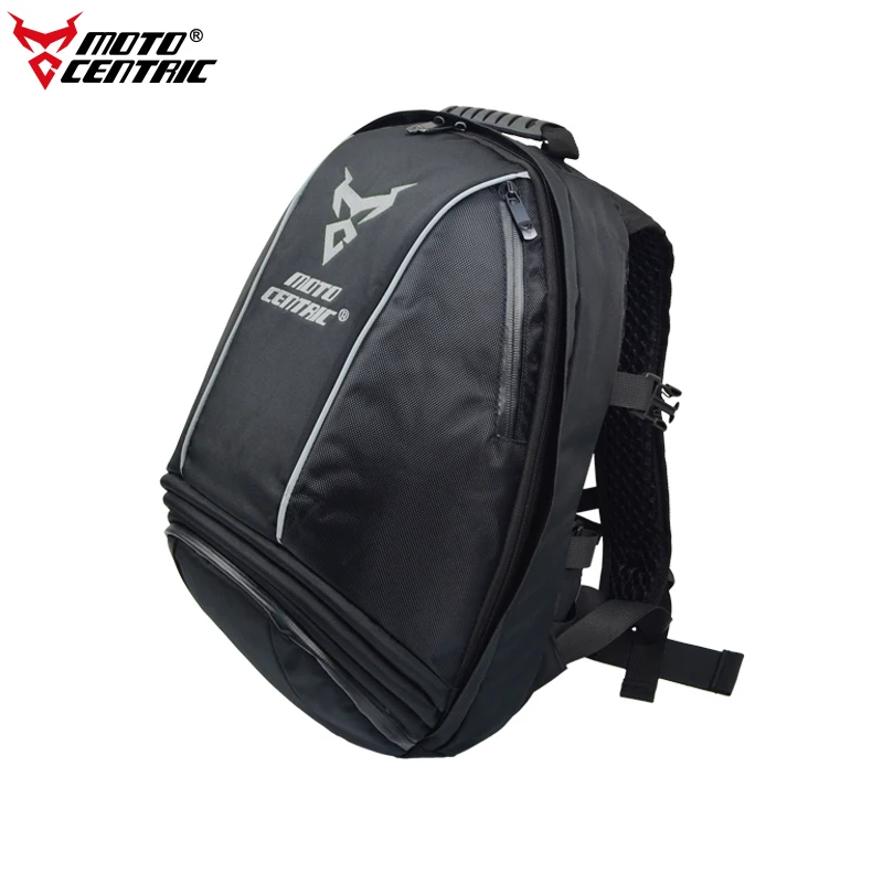 MOTOCENTRIC Large Capacity Waterproof Motorcycle Rider Bag Backpack Hard Shell Men Motorcycle Backpack For Travelling Cycling