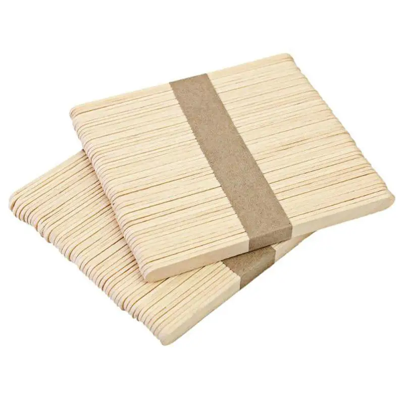 Best selling cheap high quality wooden ice cream craft sticks popsicle sticks