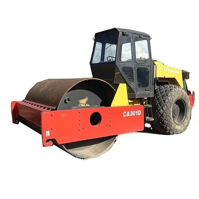 Used Road Roller Dynapac CA25 CA30D for Sale Single Double Drum asphalt Roller