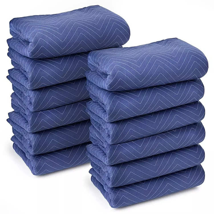 Moving Blanket High Quality Durable Heavy Duty Padded Moving Blanket for Furniture