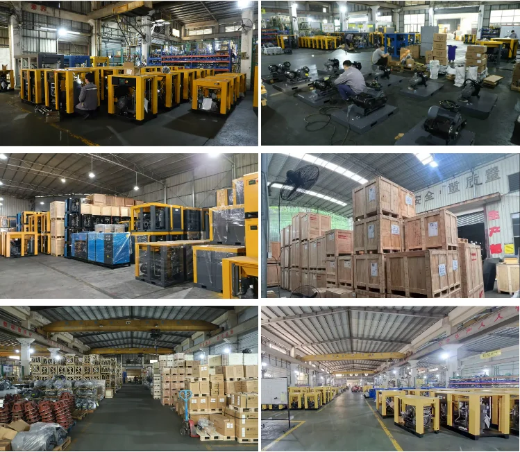 Hot sales manufacturer 16 bar industrial air compressor screw air compressor for Laser machine