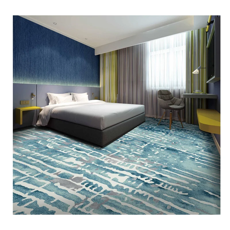New Product Ideas Commercial Nylon Printed Running Way Carpet Hotel Project Wall To Wall Carpet