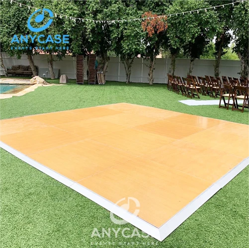 Sticker Vinyl  24ft wedding dance floor vinyl wooden dance floor for sale