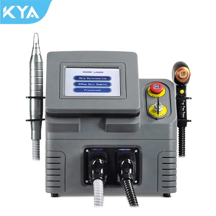 Portable Alma Soprano Ice Platinum 755 808 1064 Diode Laser Hair Removal Machine picosecond laser remove freckles