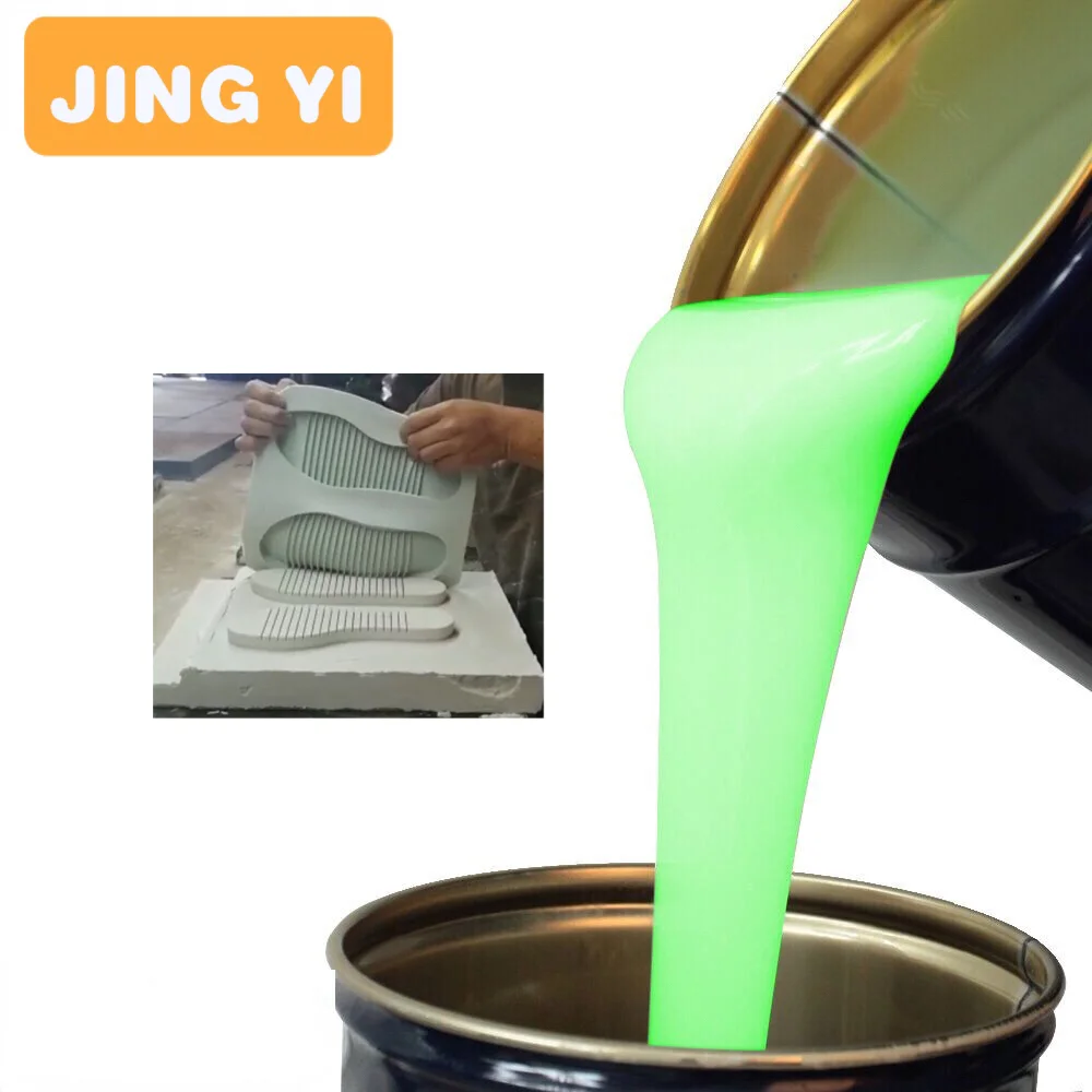 Free sample 5KG  RTV2 Shoe Sole Molds Making Liquid Silicone Rubber silicone rubber for shoe sole mold making moldes de silicone