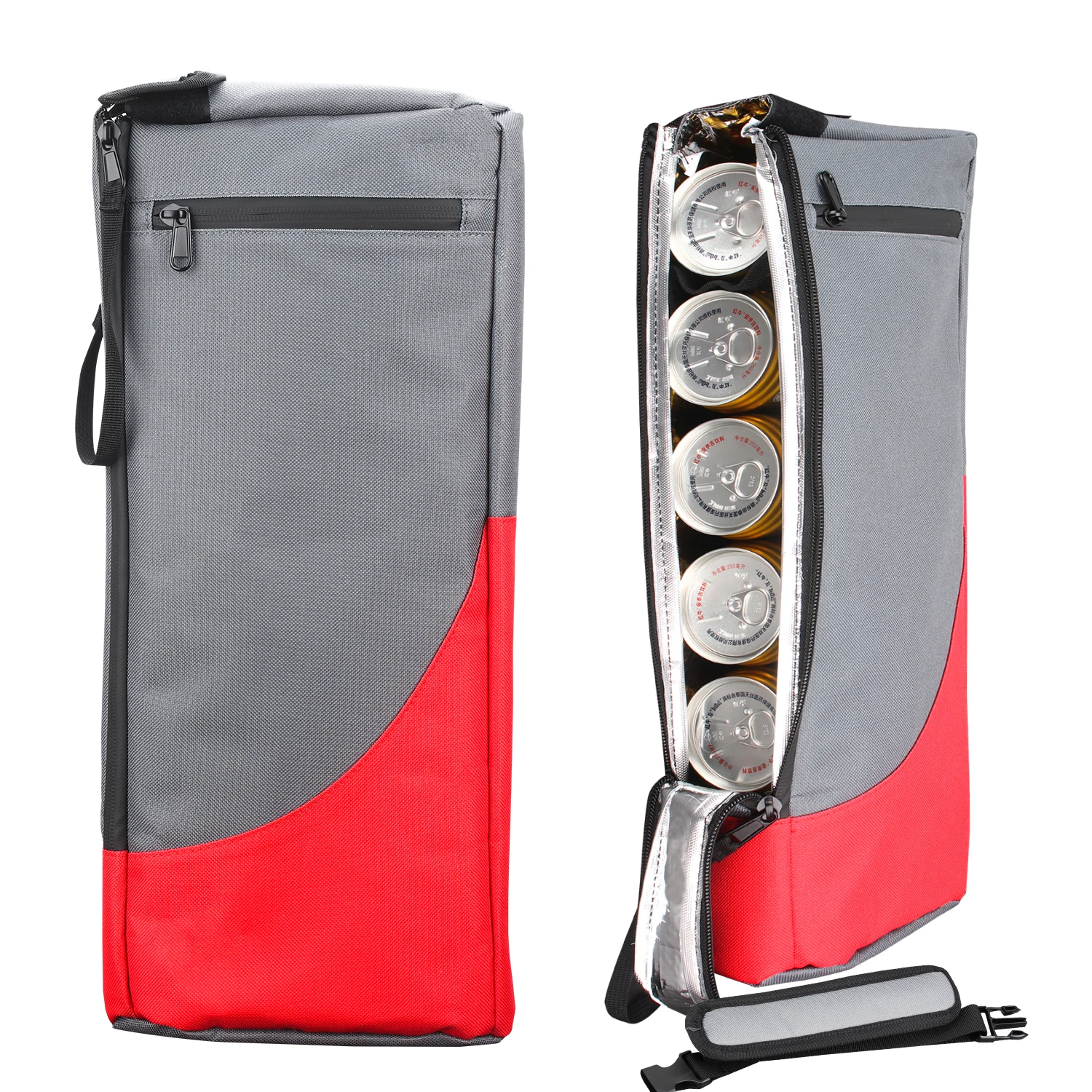 Outdoor Glof Beer Cooler Bag Portable Travel Cooler Sleeve With Shoulder Strap Wine Drinks Cooler Bags Refrigerator Bag