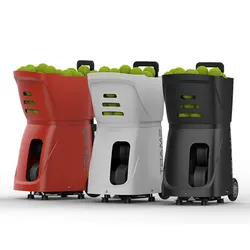 New Logo Packaging Customized Training Tennis Padel Ball Machine Smart App And Remote Control Tennis Ball Throwing Machine