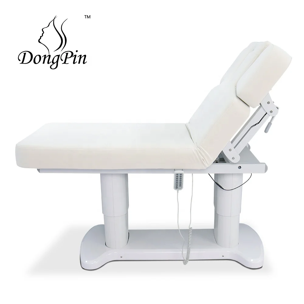Heated Esthetician Therapy Spa Wellness Treatment Salon Cosmetic 4 Electric Motor Extension Beauty Bed