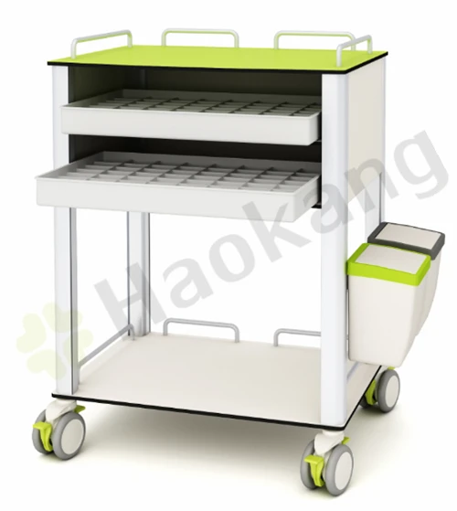 
Multifunctional HPL Board Made Emergency Medical Crash Cart Anesthesia Vehicle for Hospital 