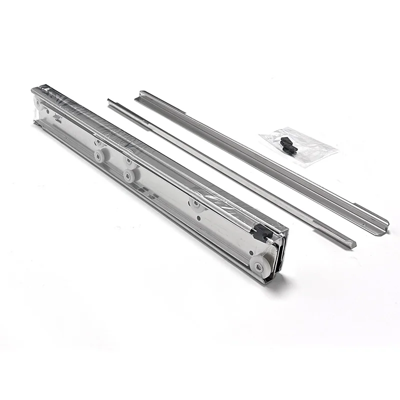 304 stainless steel freezer slide rail freezer drawer rail catering equipment guide rail GT013 screw extended type