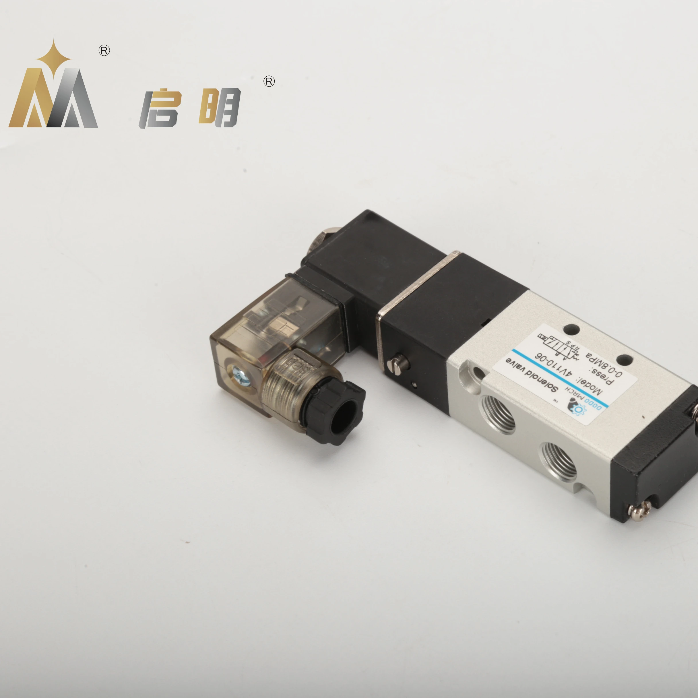 4V110-06 Two position five way Solenoid valve Pneumatic valve Automatic production