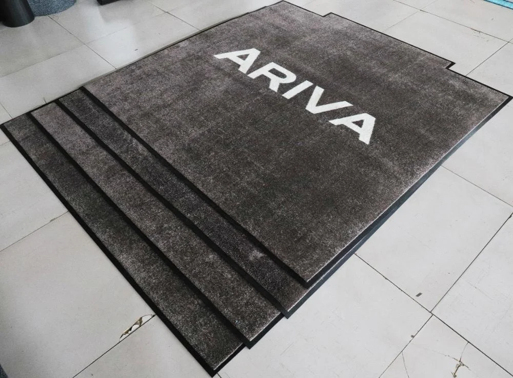 Popular Personalized Promotional Indoor Outdoor Welcome Floor Digital logo PVC Printing Mat