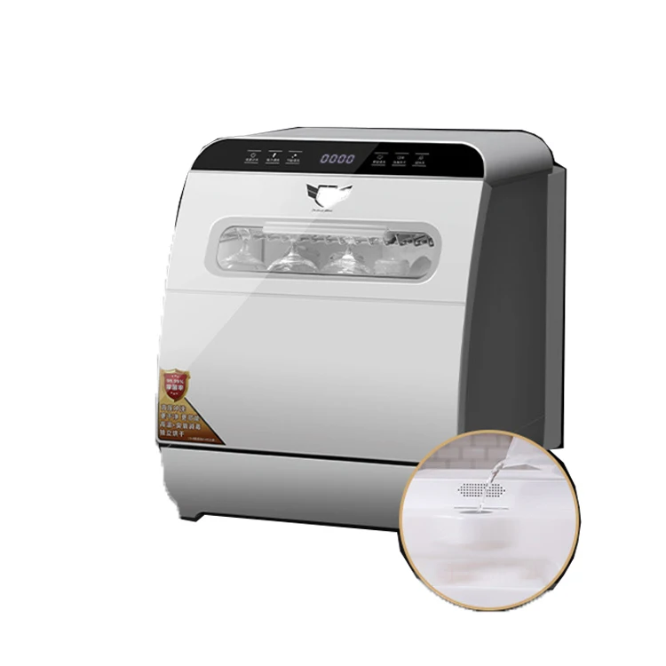 Factory direct selling price intelligent ultrasonic water tank automatic desktop home kitchen small countertop dishwasher
