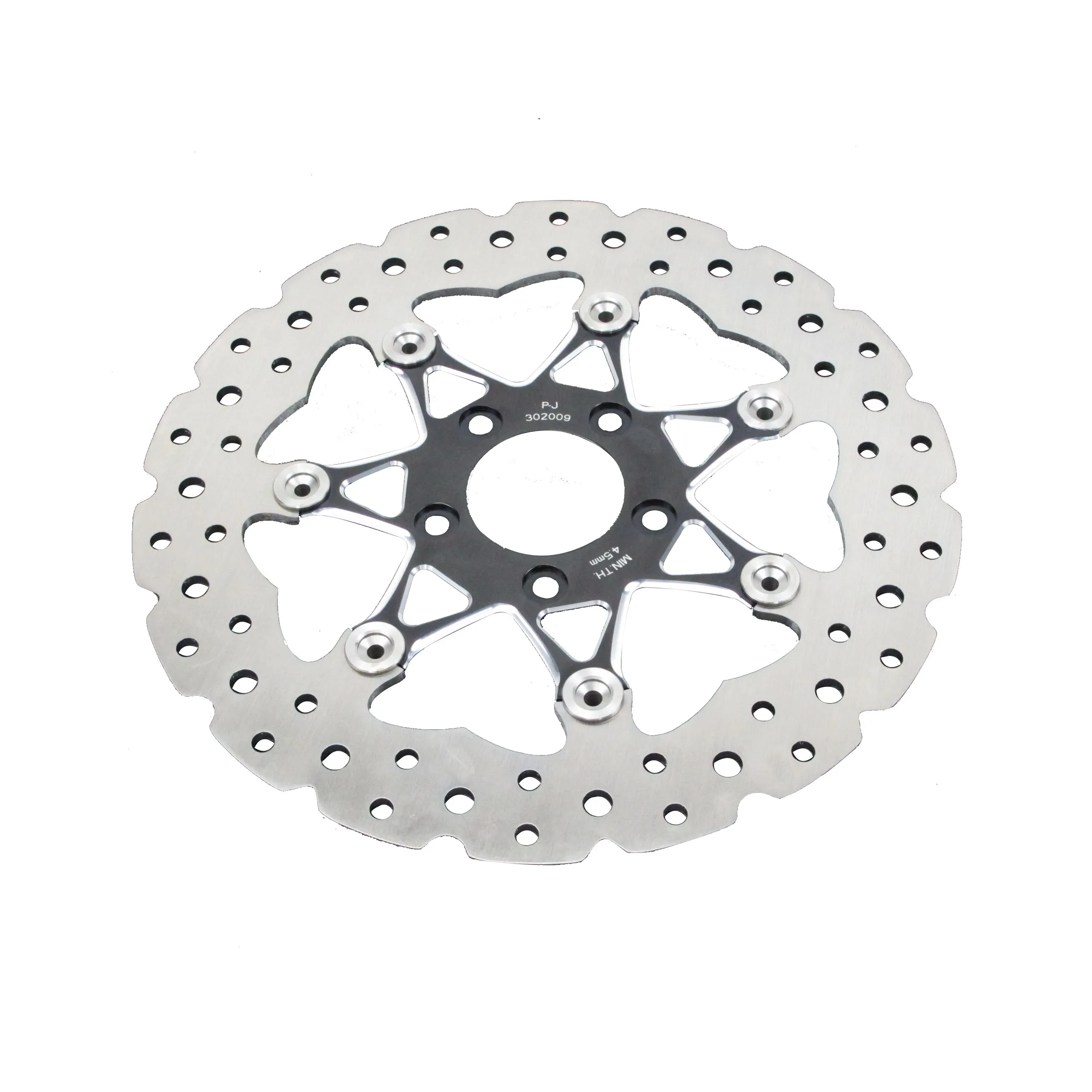 11.5 inch Floating Front Brake Disc Rotor with split 7 Spoke for Harley Davidson