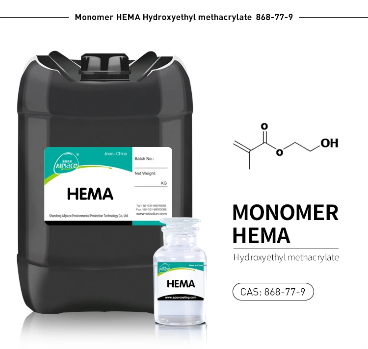Allplace HEMA 2-Hydroxyethyl methacrylate cas 868-77-9