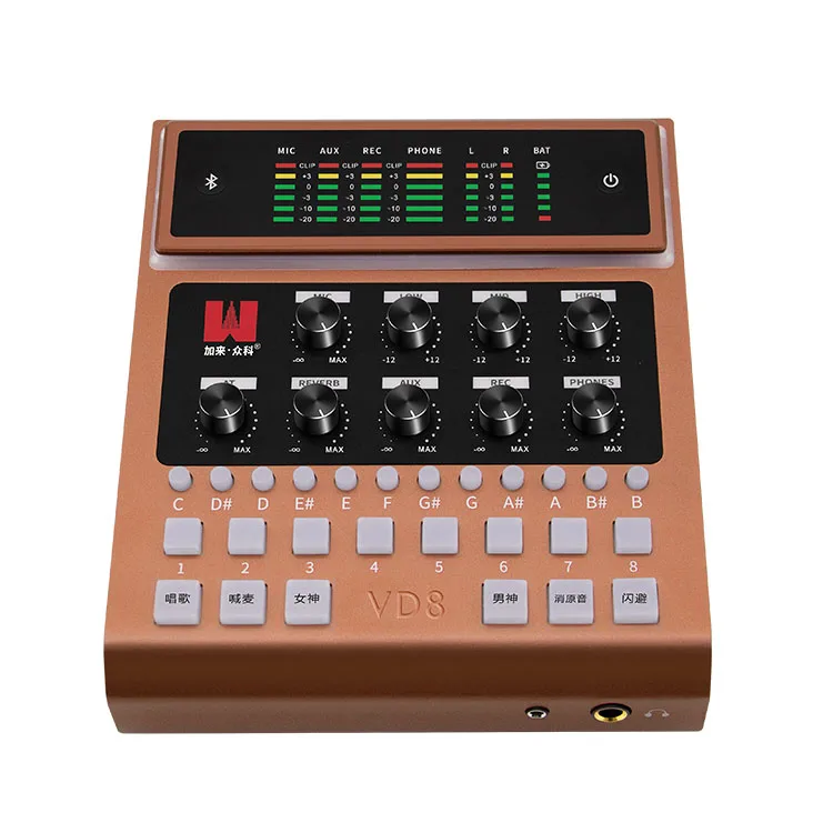 USB-адаптер для звуковых эффектов реверберации, цена звуковой карты, звуковой интерфейс oem с разъемом для наушников 3,5 мм