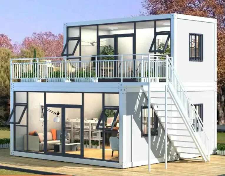 Fully Customizable Prefabricated Modular Home Tiny Living Container House Outdoor Villa Office Kiosk Toilet Warehouse Made Steel