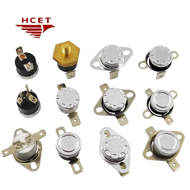 HCET KSD301 Low Temperature Temperature Controller of Manufacture Factory bimetal thermal switch normally closed thermostats