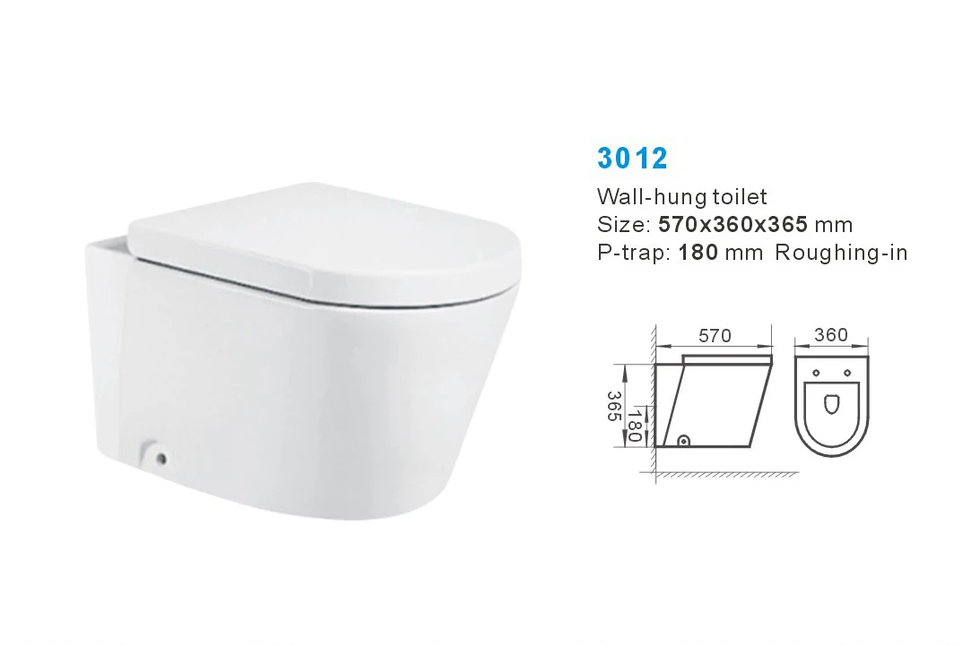 Toilet European Wall Hung Manufacturer Wall hanging middle east factory cheap wall hung toilet