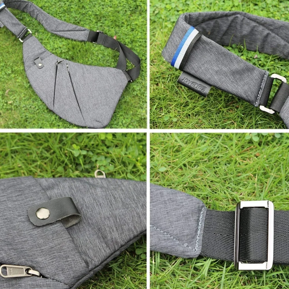 
Sling Bag Shoulder Chest Crossbody Bags Lightweight Casual Outdoor Sport Travel Hiking Multipurpose Anti Theft Sling Pure 