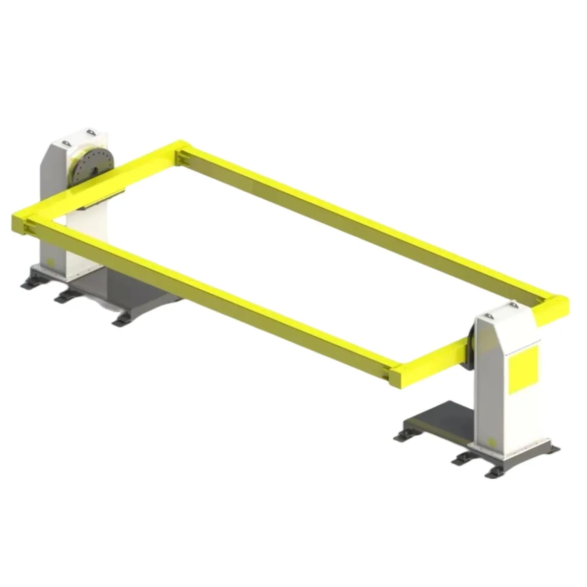 PY1A Load 100kg-10T single axis framework supports customization turntable frame  rotary table welding positioner