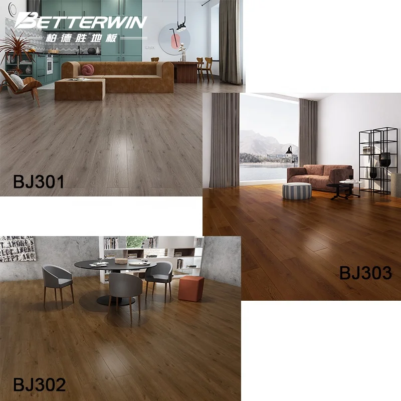 8mm 12mm Mdf Hdf Wooden Laminate Flooring Manufacturer