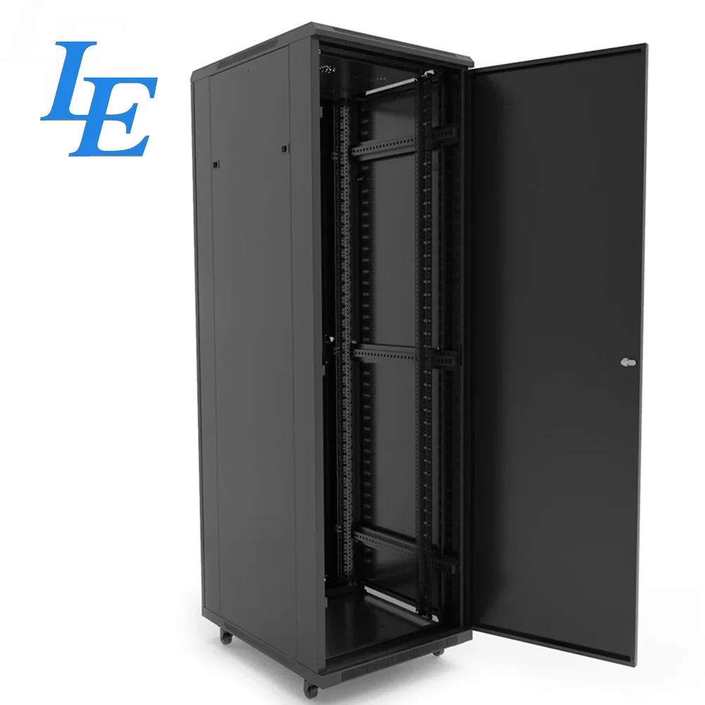 Server Rack 22U 24U 36U Tempered Glass Front Door