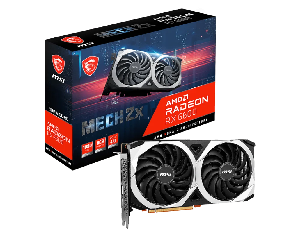 Best Price AMD RX 6600 8GB GDDR6 Gpu Video Card RX 6600 XT RX 6700 XT Gaming Graphics Card