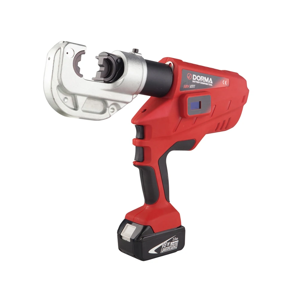 New design Battery powered hydraulic Usb cable crimping tool NEC-400 battery cable lug press tool