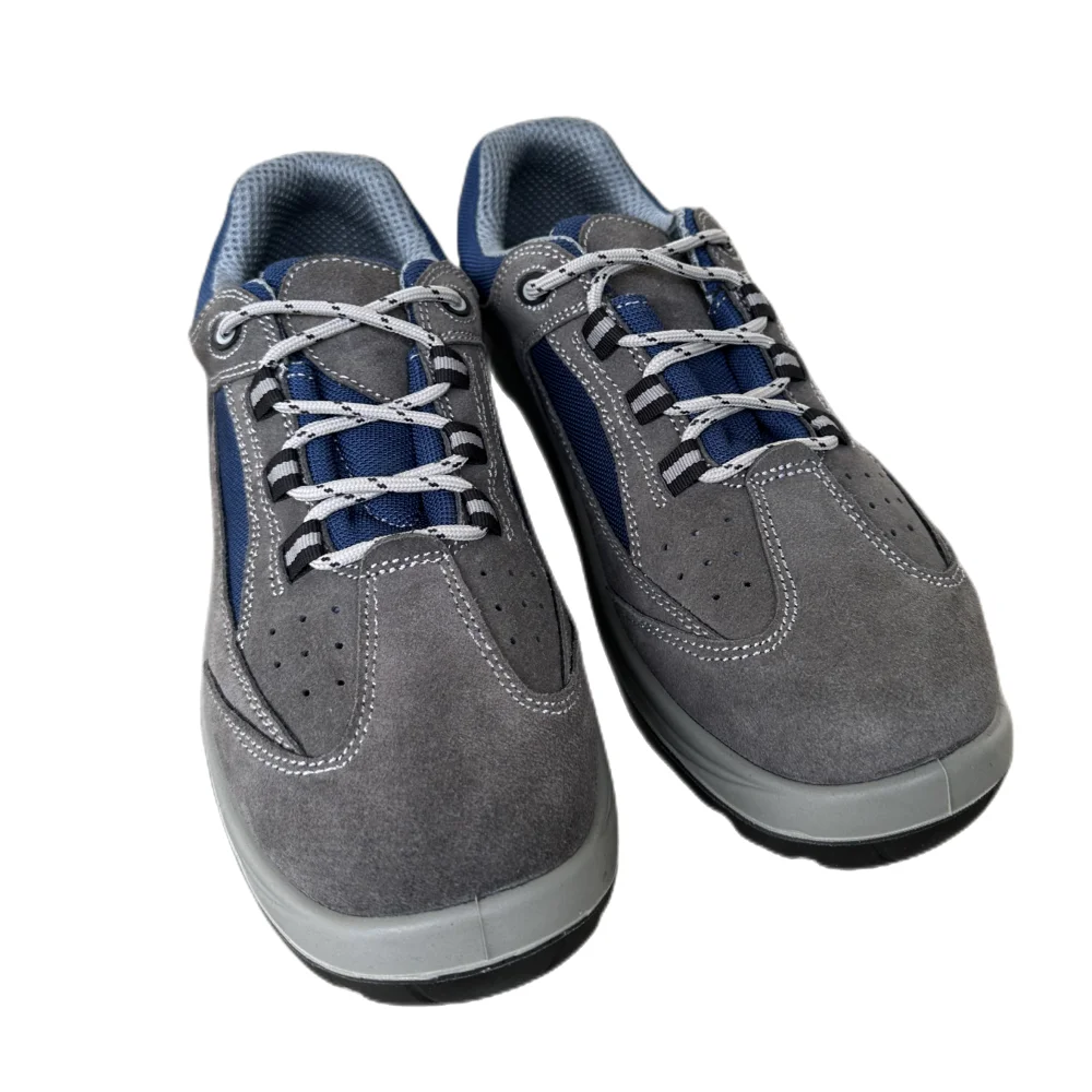 Hot Selling Industrial Breathable Men Working Sneakers Steel Toe Lightweight Safety Shoes for Men antistatic shoes