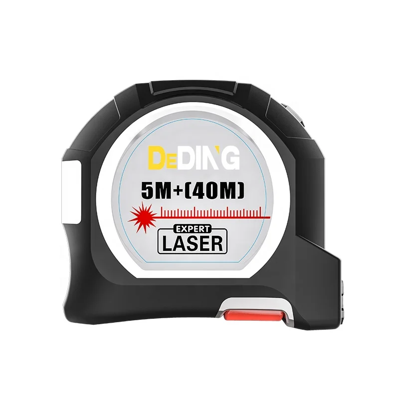 Multi functional display laser digital distance meter measure laser measuring tape