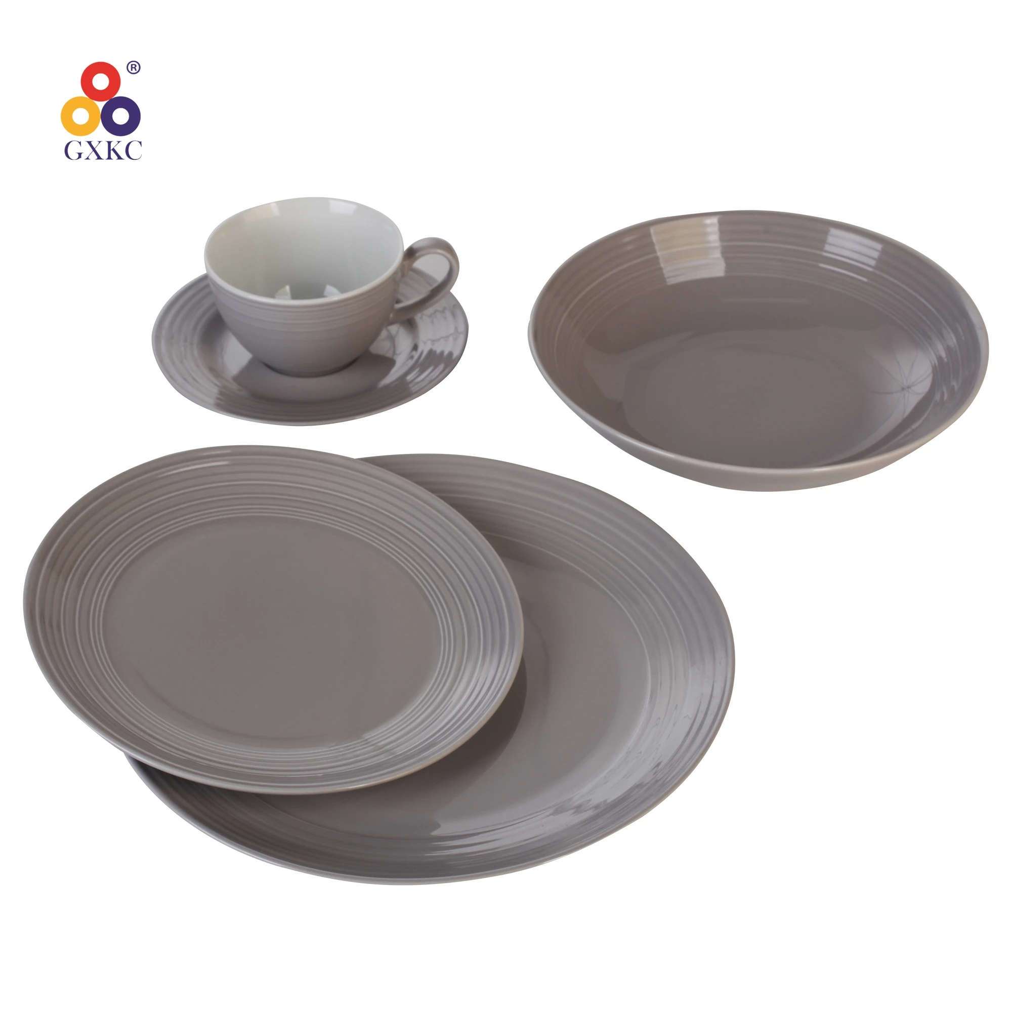 Керамическая фарфоровая тарелка GuangXi SanHuan GXKC