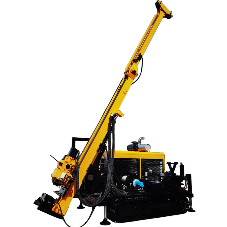 1000m gold mine wireline core crawler full hydraulic rotary geotechnical exploration drilling rig machine for BQ NQ HQ PQ