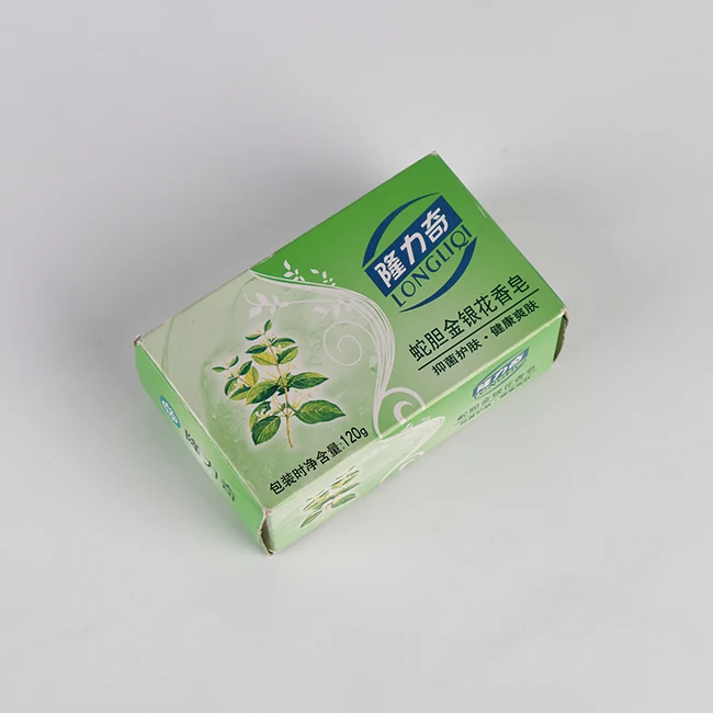 Longrich factory supply Hot Selling Good Quality Soap Handmade Essential Oils 120g Snake Gall Honeysuckle body Soap