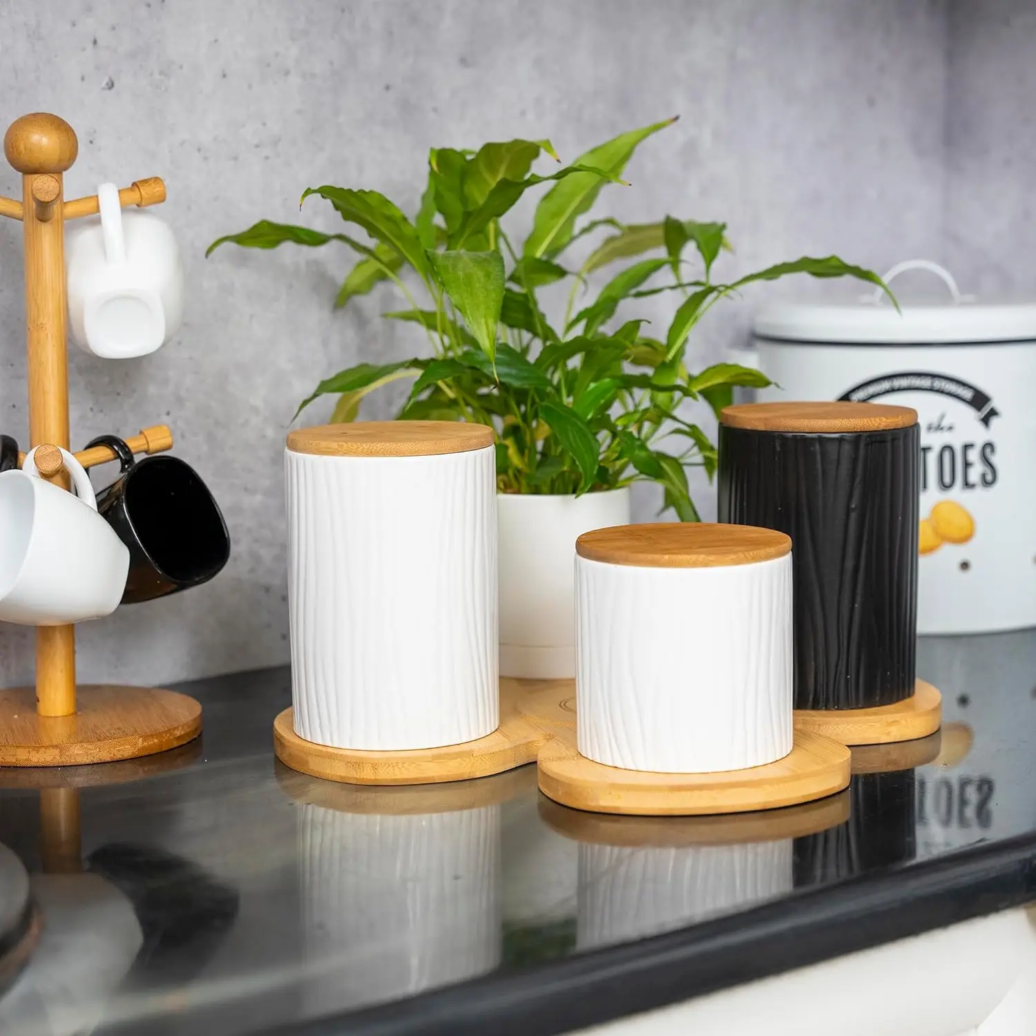 Wholesale custom creative flower shapes bamboo plate tray double sided cooked steak board