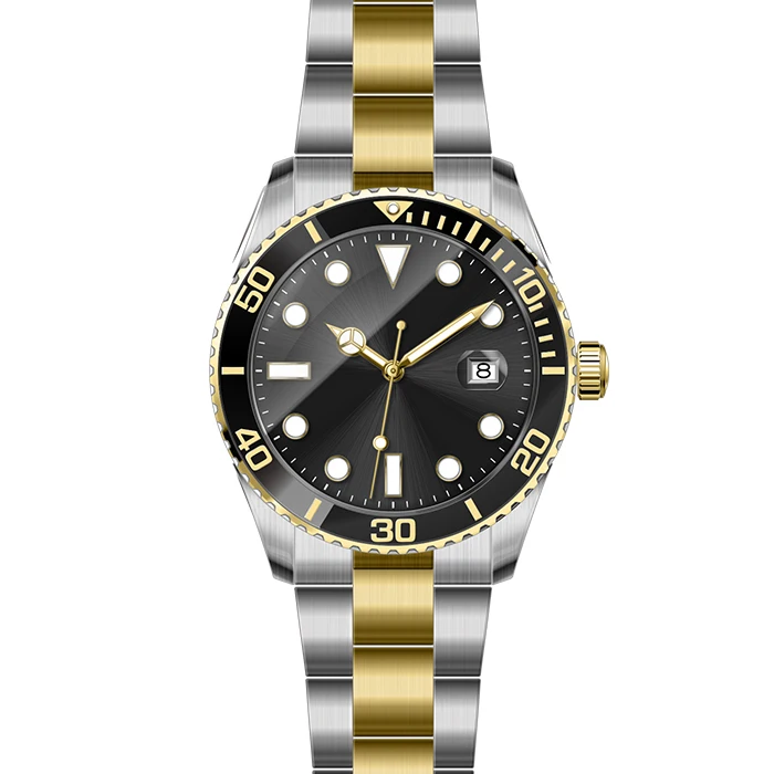 Factory customized 316L Stainless steel band men wrist watches Waterproof Japanese quartz movement men watch