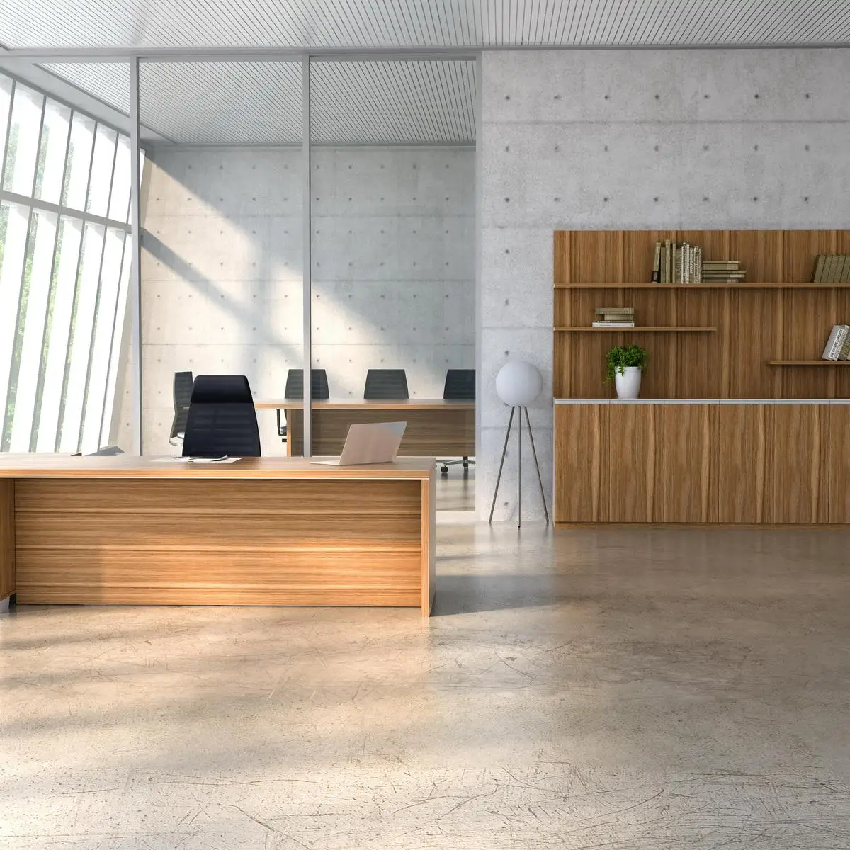 iULTRA commercial office furniture 100%MDF executive office desk I shape executive desk for sale