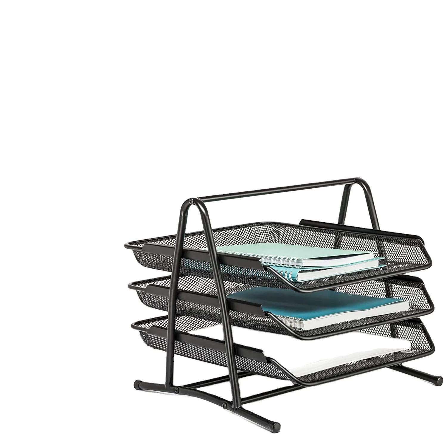 Useful office supplies desktop paper letter folder magazine file holder for stationery home