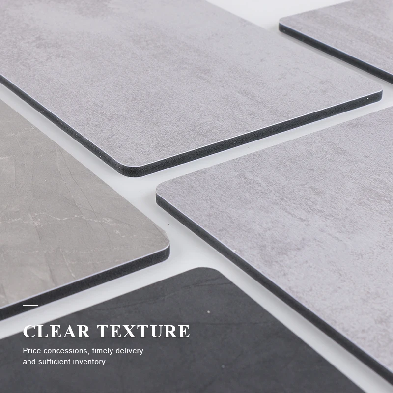 Light weight Customized pattern board interior pvc marble board