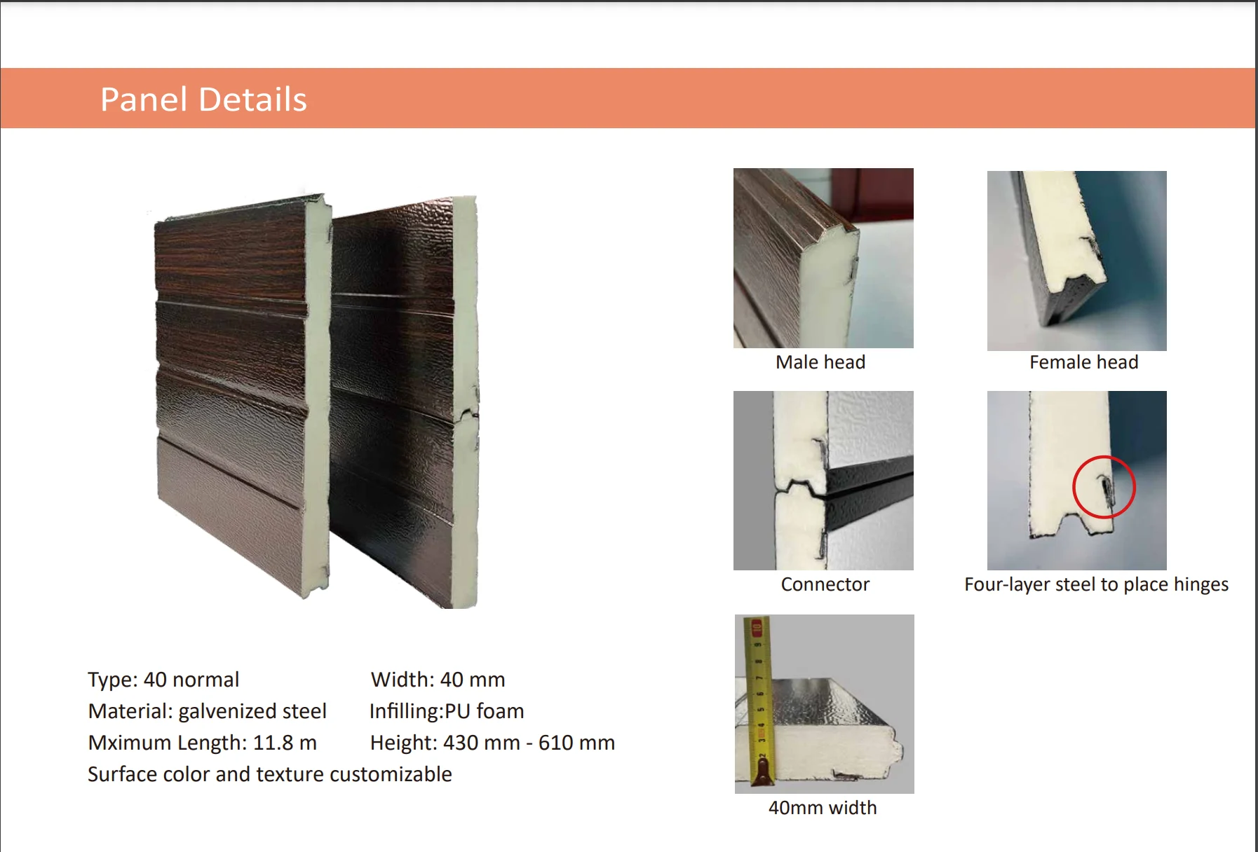 Chinese factory top quality best price commercial garage door for house and garage door panels prices