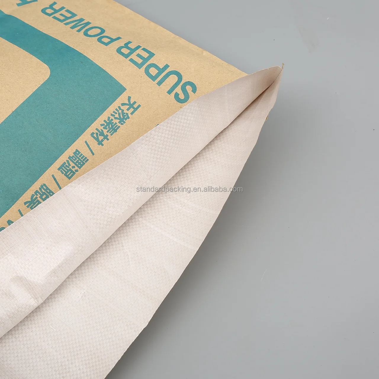 Packing Bags Custom Bags with Logo High Quality Full Cream Powder Milk 25kg Kraft Paper Heat Seal Standard Flexo Printing STD