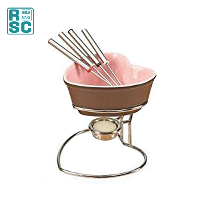 Набор для шоколадного фондю с 2 чашками