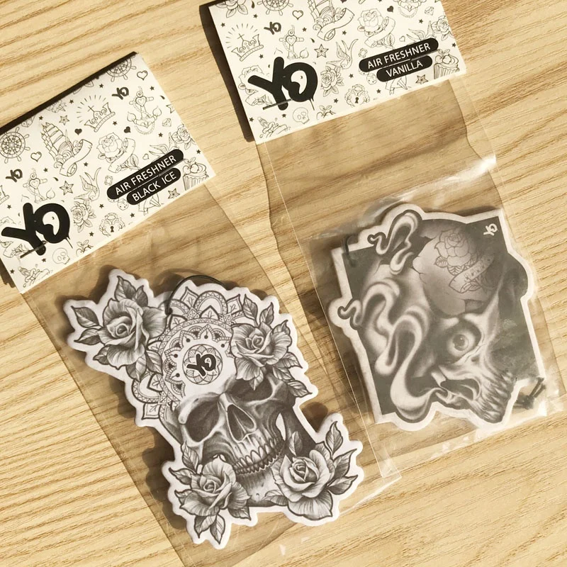 Hanging Car Air Freshener Perfume Custom Logo Air Freshener Custom Logo For Cars
