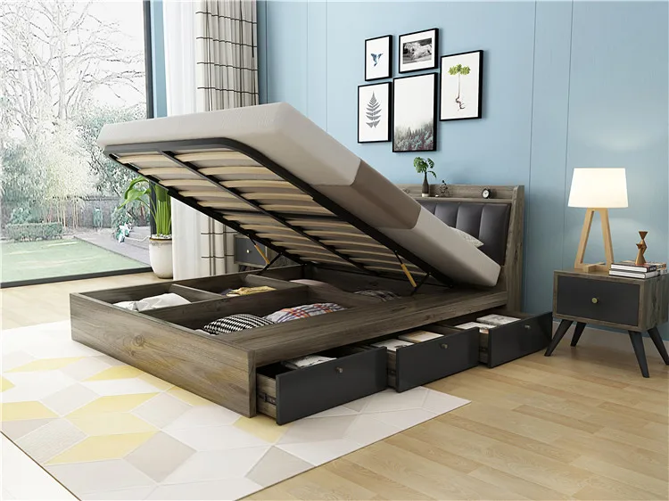 Trundle Bed Queen Bed Frame Modern Bed Design