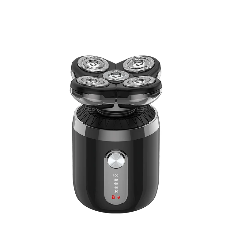 Provinces permit tourists to carry men 5 head waterproof usb rechargeable electic shaver trimmer for best sales