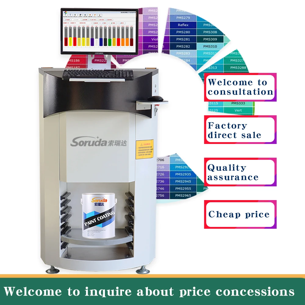Factory Price Automatic Paint Dispenser Mixing Equipment Chemical Machinery & Equipment Laboratory Mixer